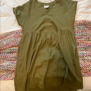 Universal Thread Olive Green Mini Dress